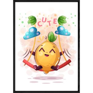 Tableau fruit citron – 32x42