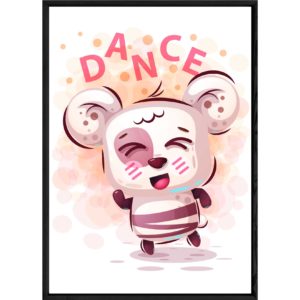 Tableau animal ourson – 32x42