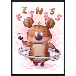 Tableau animal hamster – 23x32