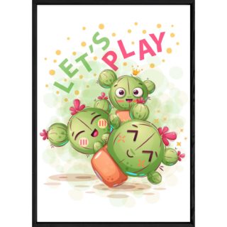 Tableau plante cactus – 23x32