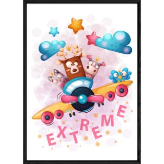 Tableau multi-animaux – 23x32