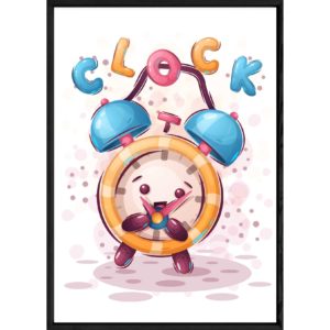 Tableau objet reveil – 23x32
