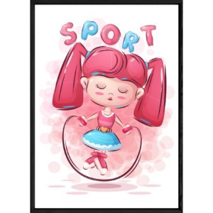 Tableau fille – 32x42