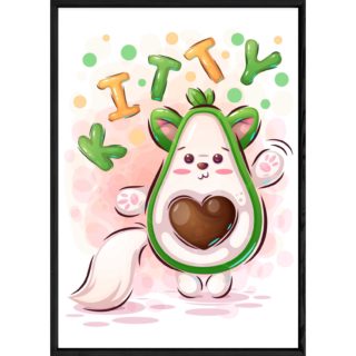 Tableau animal chat – 23x32