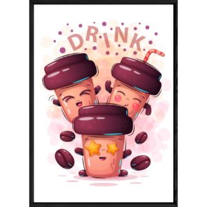 Tableau boisson café – 23x32