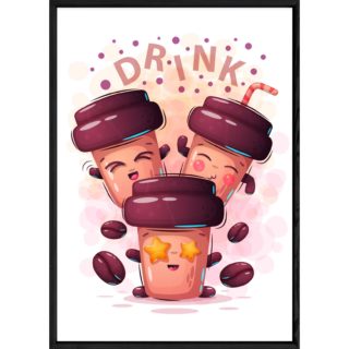 Tableau boisson café – 23x32