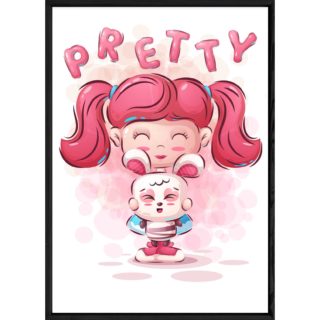 Tableau fille – 23x32