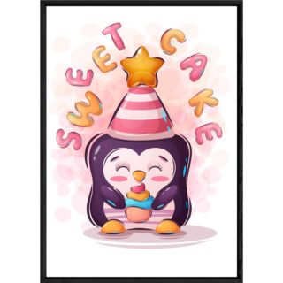 Tableau animal penguin – 23x32