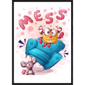 Tableau animal monster – 23x32