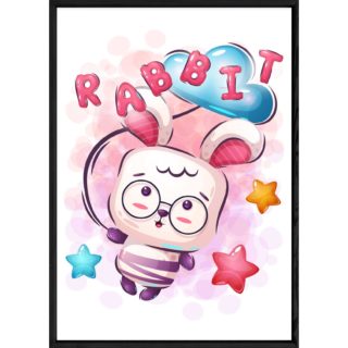 Tableau animal lapin – 23x32