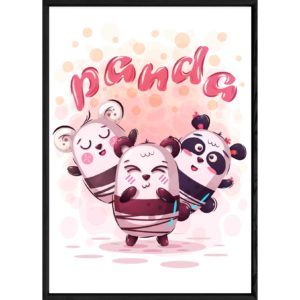 Tableau animal panda – 23x32