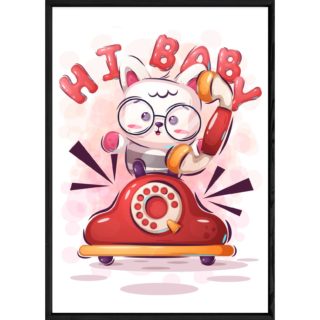 Tableau animal chat – 23x32