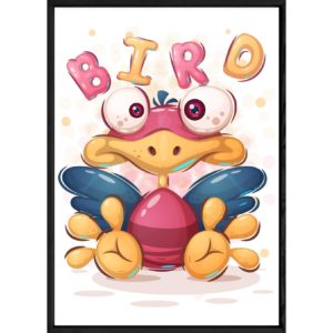 Tableau animal oiseau – 23x32