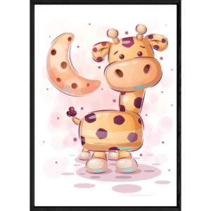 Tableau animal girafe – 23x32