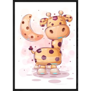 Tableau animal girafe – 23x32