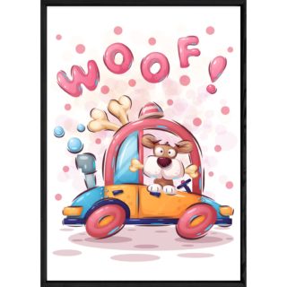 Tableau animal chien – 23x32