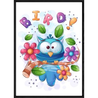 Tableau animal oiseau – 23x32