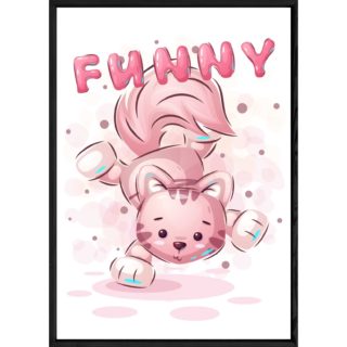 Tableau animal chat – 23x32