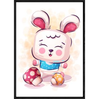 Tableau animal lapin – 23x32