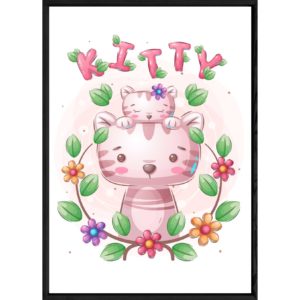 Tableau animal chat – 32x42