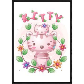 Tableau animal chat – 23x32