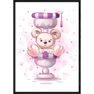 Tableau animal ourson – 23x32