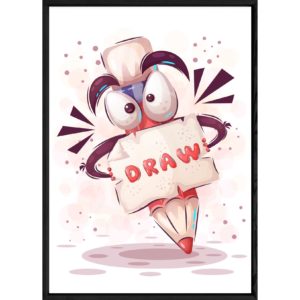 Tableau objet stylo – 32x42