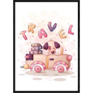 Tableau animal chien – 23x32