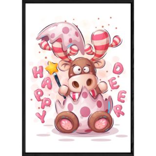 Tableau animal cerf – 23x32