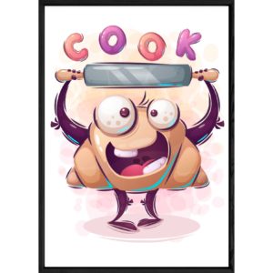 Tableau nourriture croissant – 32x42