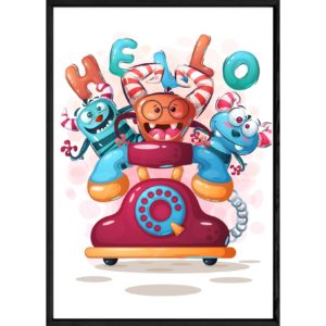 Tableau animal monster – 32x42