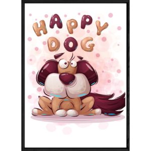 Tableau animal bouc – 23x32