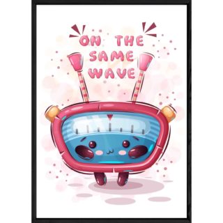 Tableau objet radio – 23x32