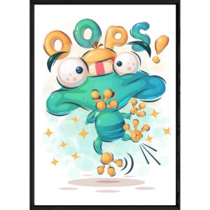 Tableau animal grenouille – 23x32
