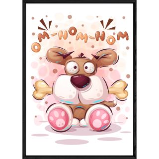 Tableau animal chien – 23x32