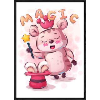 Tableau animal souris – 23x32