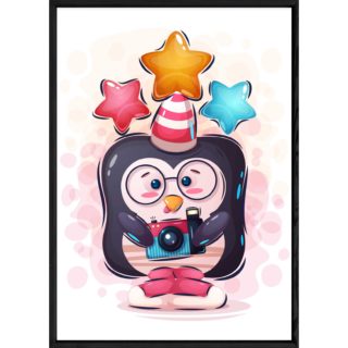 Tableau animal penguin – 23x32