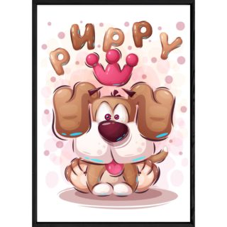 Tableau animal chien – 23x32