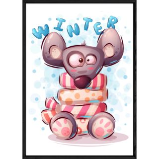 Tableau animal souris – 23x32
