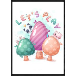 Tableau animal panda – 32x42