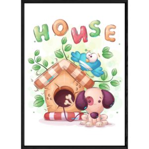 Tableau animal chien – 32x42