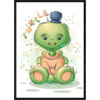 Tableau animal tortue – 23x32