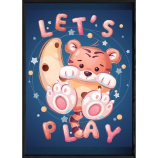 Tableau animal tigre – 23x32