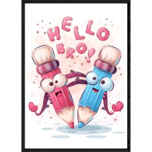 Tableau objet stylo – 23x32