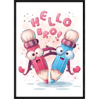 Tableau objet stylo – 23x32