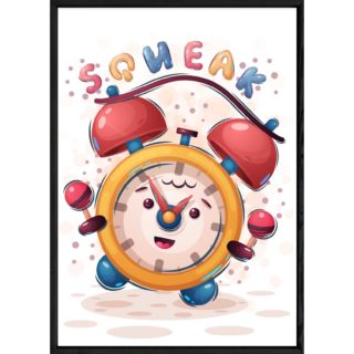 Tableau objet reveil – 23x32