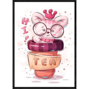 Tableau animal chat – 23x32