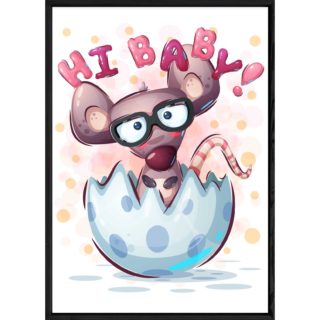 Tableau animal souris – 23x32