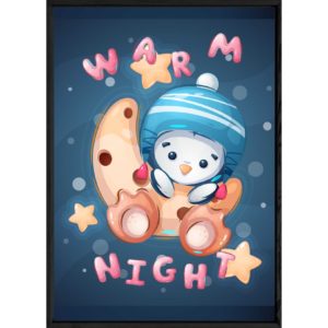 Tableau animal penguin – 23x32