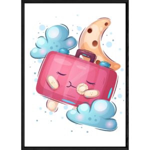 Tableau objet valise – 23x32